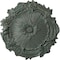 Ekena Millwork Plymouth Ceiling Medallion (Fits Canopies up to 1 5/8"), 16 3/4"OD x 1 3/8"P, Cloud Burst Crackle CM16PLCBC - alternate 1